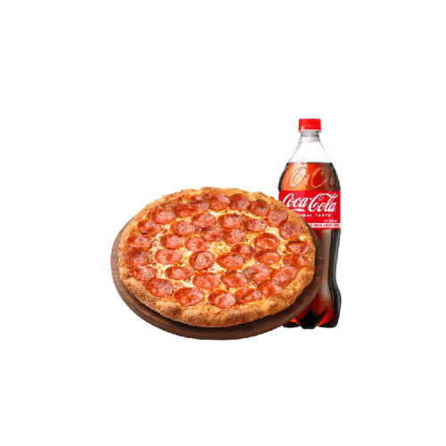 피자헛 (오리지널) 페페로니 러버 L + 콜라 1.25L