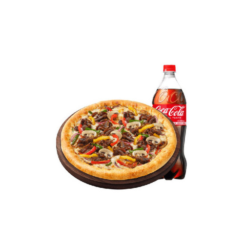 직화불고기 치즈크러스트 L + 콜라 1.25L