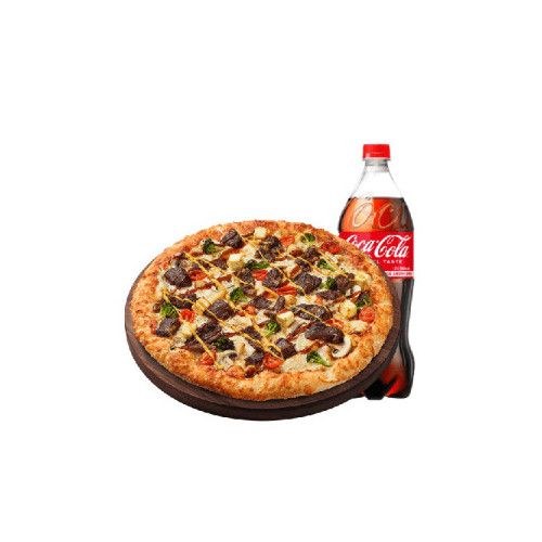 피자헛 립스테이크 오리지널 L + 콜라 1.25L