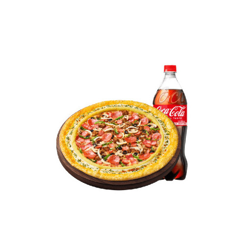 피자헛 수퍼슈프림 리치골드 L + 콜라 1.25L