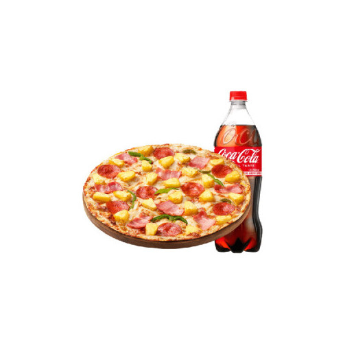 피자헛 (씬) 알로하 하와이 L + 콜라 1.25L