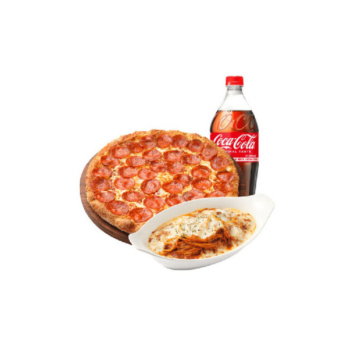 (오리지널) 페페로니 러버 M + 리치치즈파스타 + 콜라 1.25L