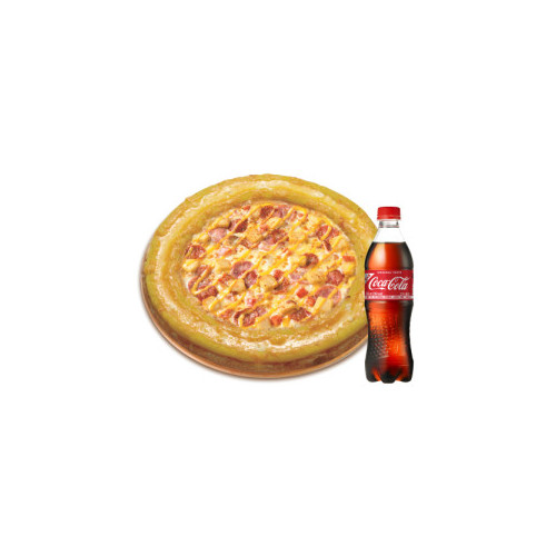 골드링 위스콘신 치즈 포테이토(L)+코카-콜라500ml