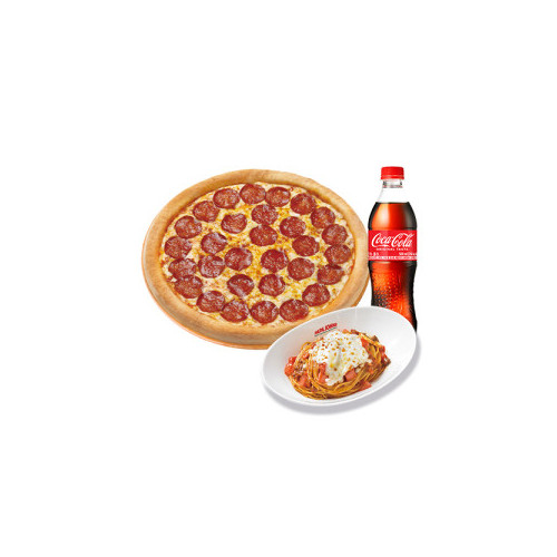 오리지널 페퍼로니(L)+파파스 파스타(미트)+코카-콜라500ml