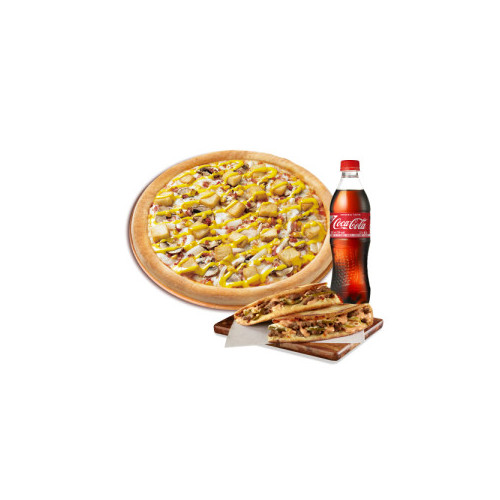 오리지널 아이리쉬 포테이토(R)+더블 치즈버거 파파디아즈+코카-콜라500ml