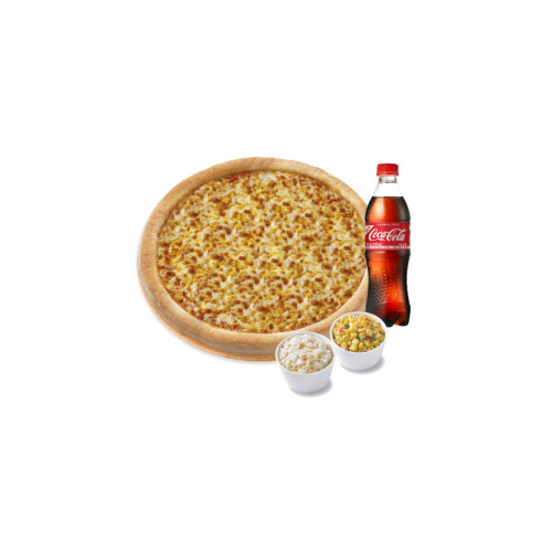 오리지널 마가리타(L)+파파 콘 샐러드+파파 코울슬로+코카-콜라500ml