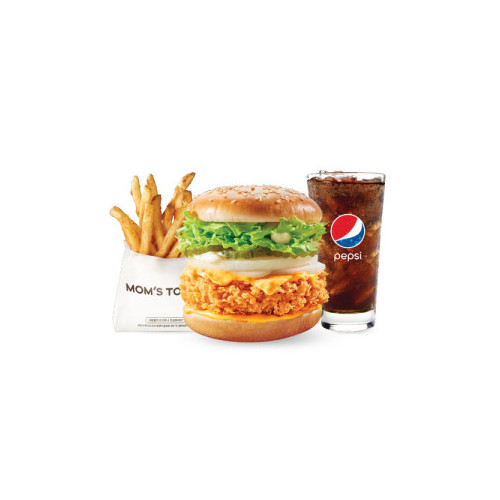 딥치즈버거 세트