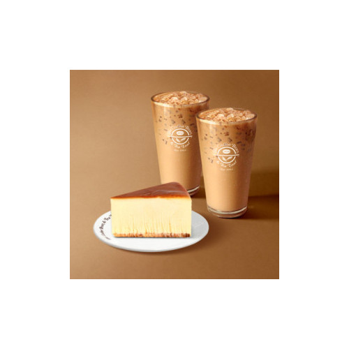 [정말 감사해요] 카페라떼 (S) 2 + 시카고치즈케익