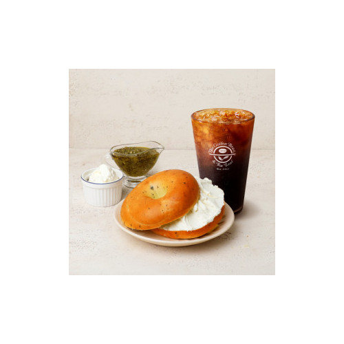 아메리카노 (S)+ 베이글