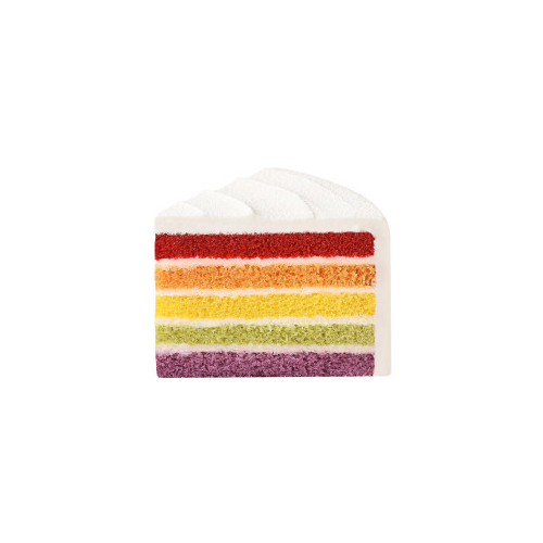 알록달록 레인보우 케이크(조각)