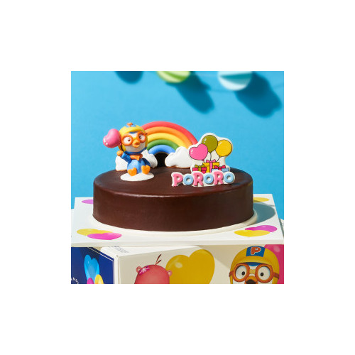 뽀로로와 풍선여행 케이크