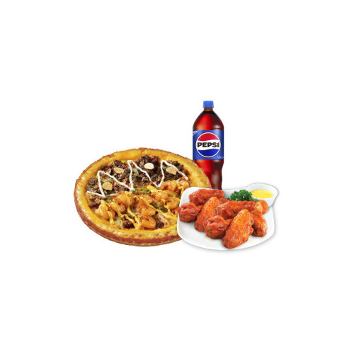 새우천왕M+핫윙8+콜라1.25L