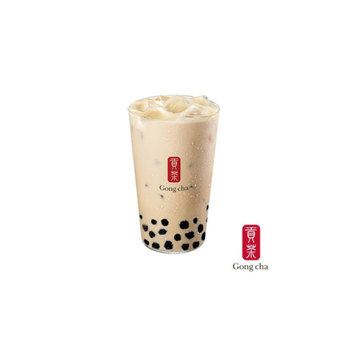 블랙 밀크티 + 펄 L