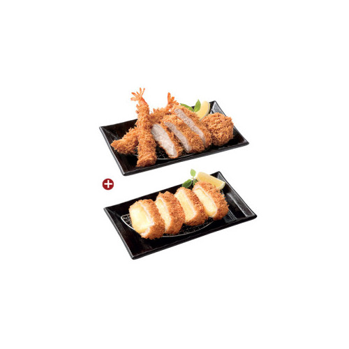 사보텐 스페셜 + 더블업 모짜렐라 카츠 세트