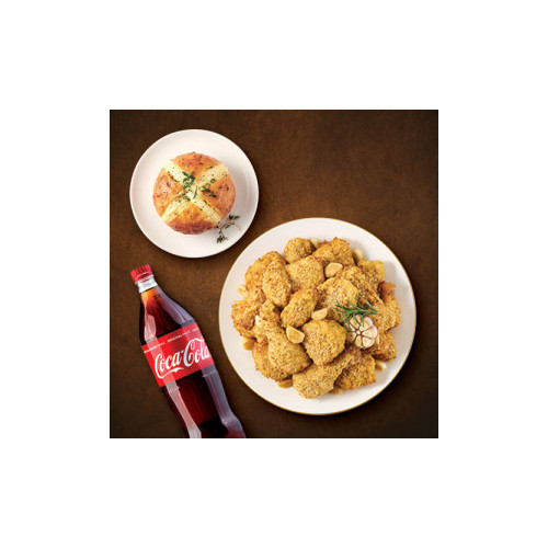 남해마늘바사삭+바게트볼+콜라1.25L