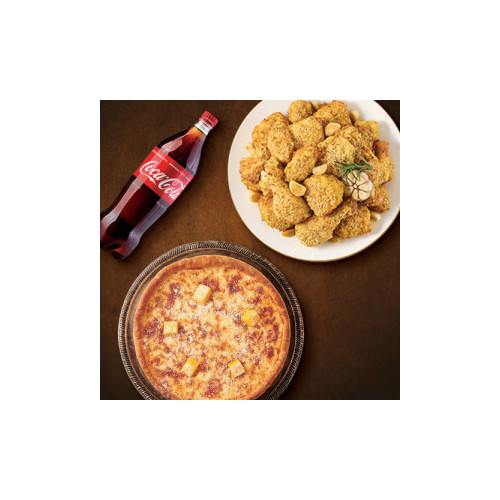 남해마늘바사삭+시카고피자+콜라1.25L