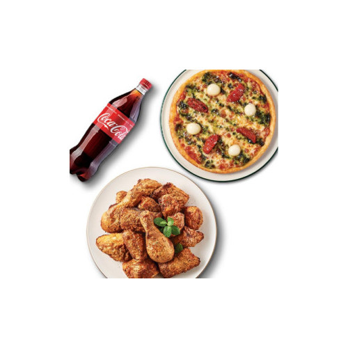 고추바사삭+바질토마토피자(8인치)+콜라1.25L