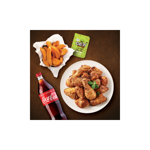 고추바사삭+콘스프 웨지감자+콜라1.25L