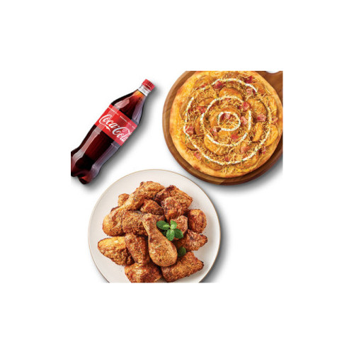 고추바사삭+트리플 포테이토 피자+콜라1.25L