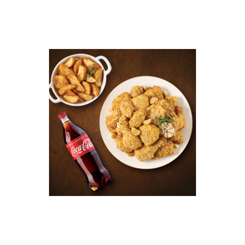 남해마늘바사삭+K웨지감자+콜라1.25L