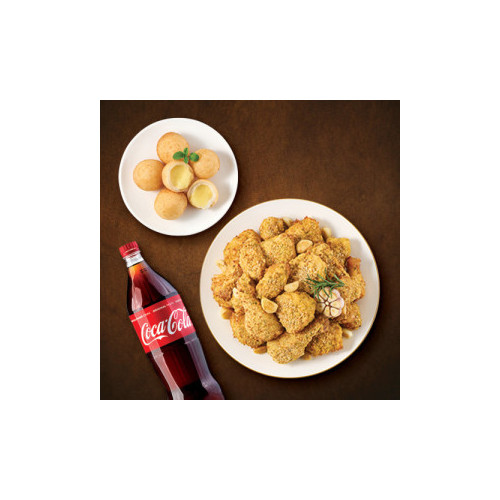남해마늘바사삭+모짜치즈볼+콜라1.25L