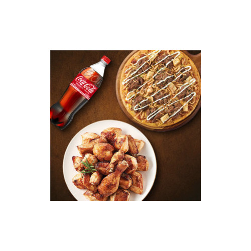 오리지널+갈비천왕 플러스 피자+콜라1.25L