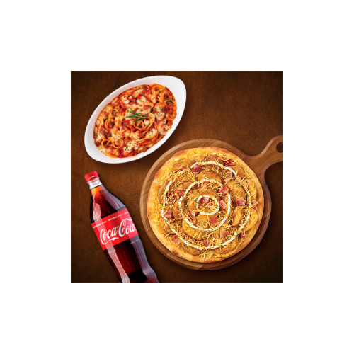 트리플 포테이토 피자+볼로네제+콜라1.25L