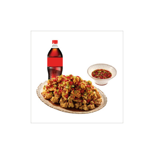 (레귤러/순살)칼칼한청양치킨+콜라1.25L