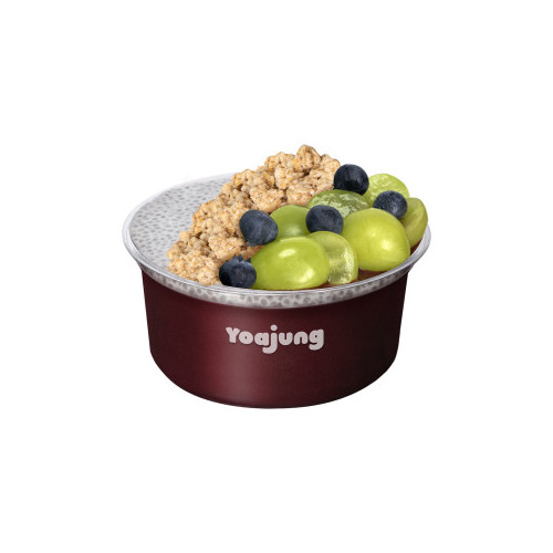 ['그레이프베리' 요아정 아사이 M사이즈]아사이+청포도+블루베리+그래놀라+치아푸딩+꿀